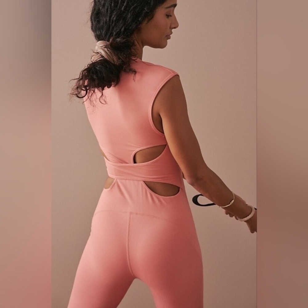 New! Free People FP movement twilight onesie split flare leg 28091